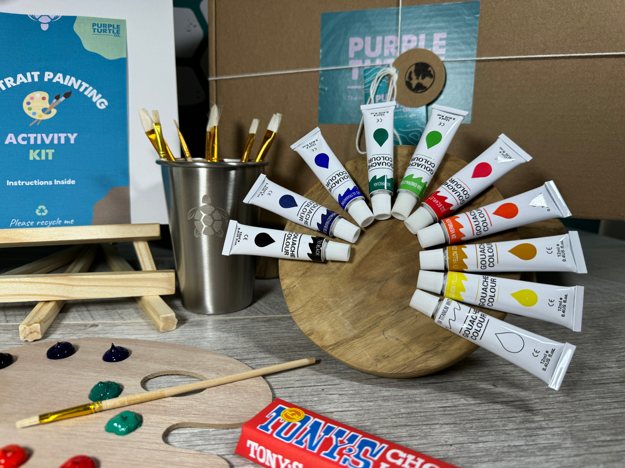 Paint My Partner Date Night Gift Set