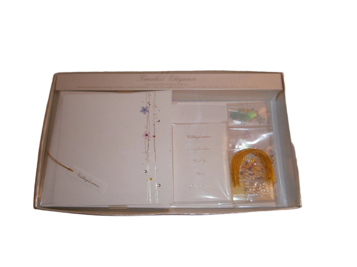 timeless elegance create your own wedding stationery kit