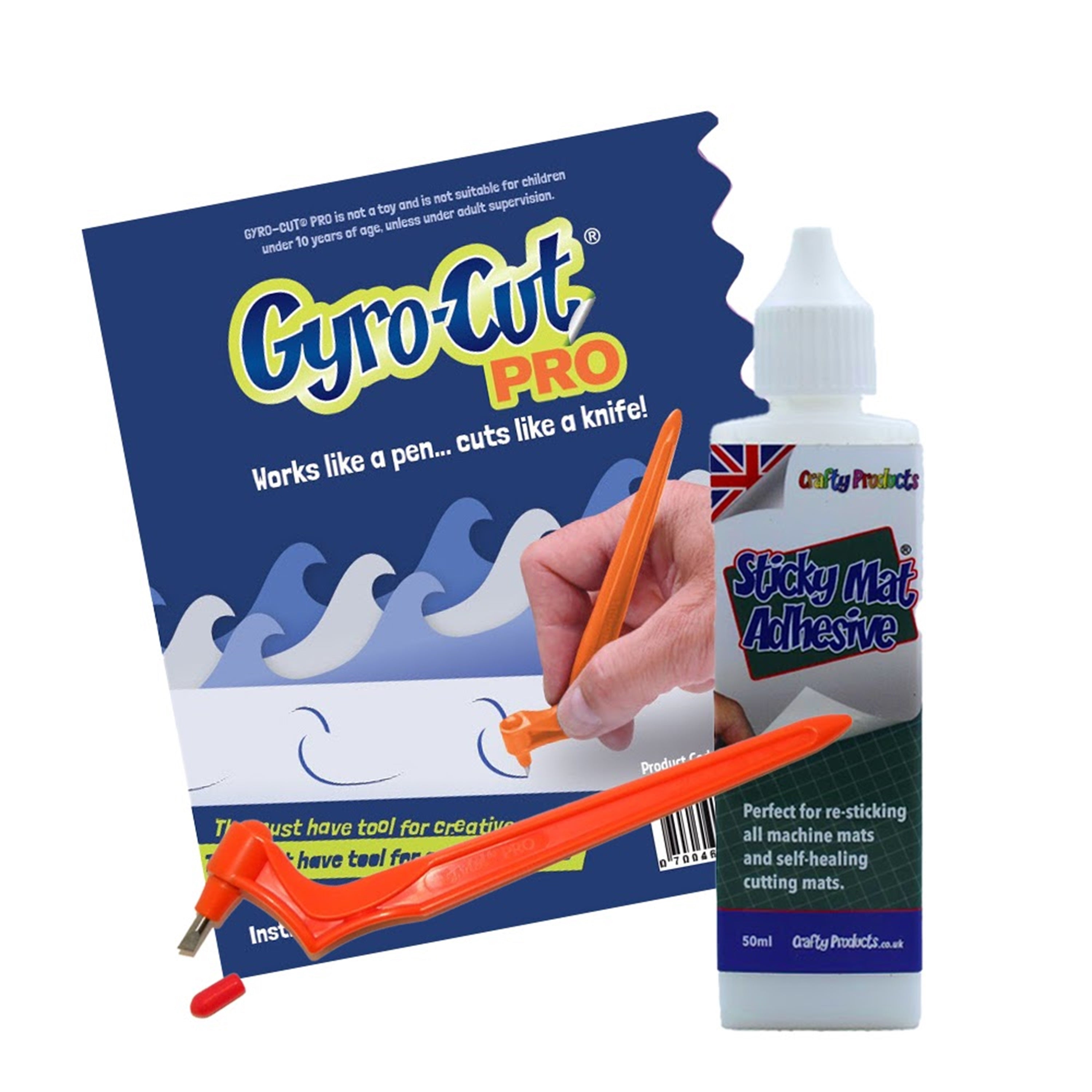Gyro-Cut® PRO Starter Set For Paper and thin card