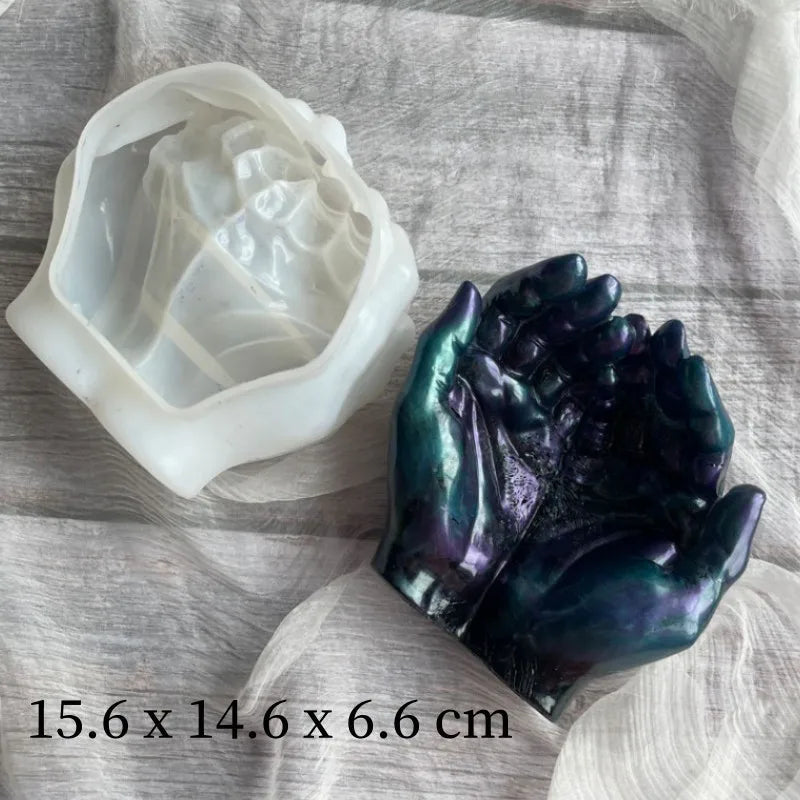 DIY Human Figure Silicone Mold - Unique Flower Pot Craft Tool