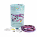 Friendship Bracelet Kit Kids Pipkits, Cord Bracelet Charm, DIY Kits for Kids, Gifts for Girls, Childs Gift, Make your Own Kit Holiday Crafts