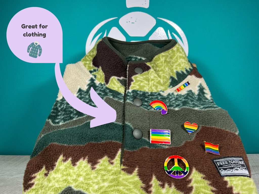 Rainbow Pride Badges Gift Set